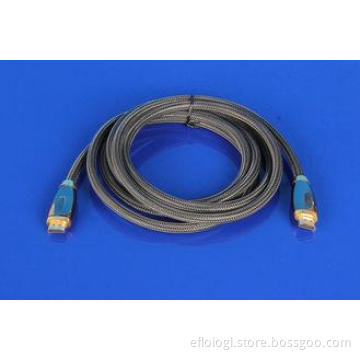 Black Gold plated 1.4 hdmi cable with 3D 1080P ethernet
